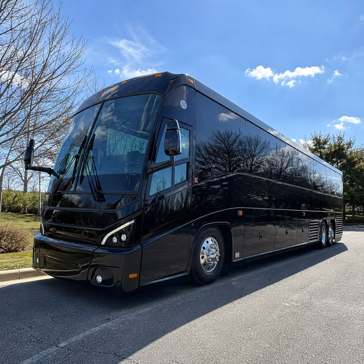 sunrise airport charter bus rental