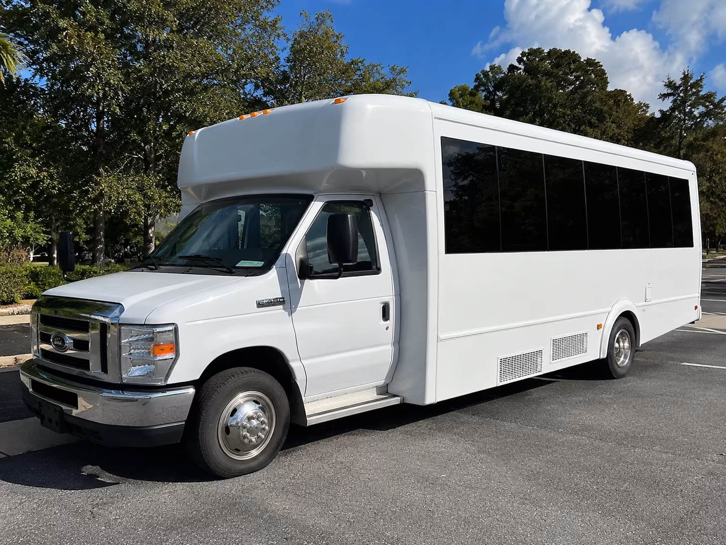 sunrise bus rental service area