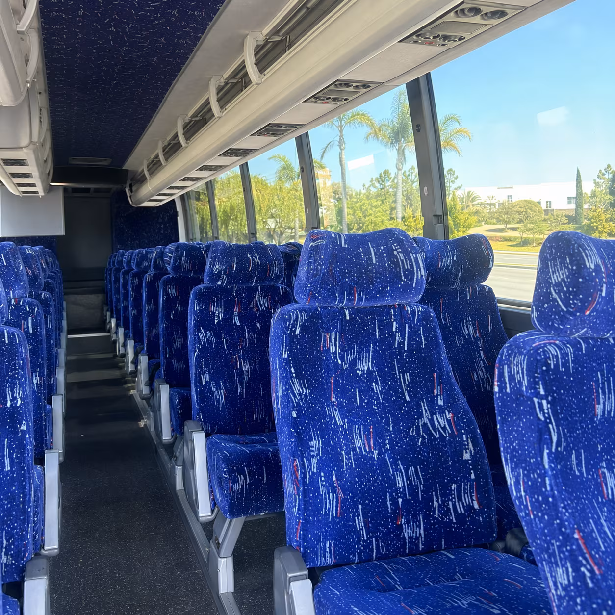 sunrise concert charter bus rental