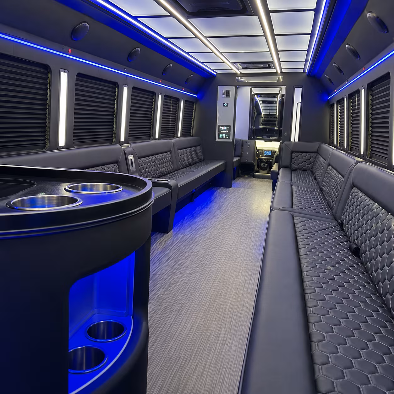 sunrise corporate party bus rental