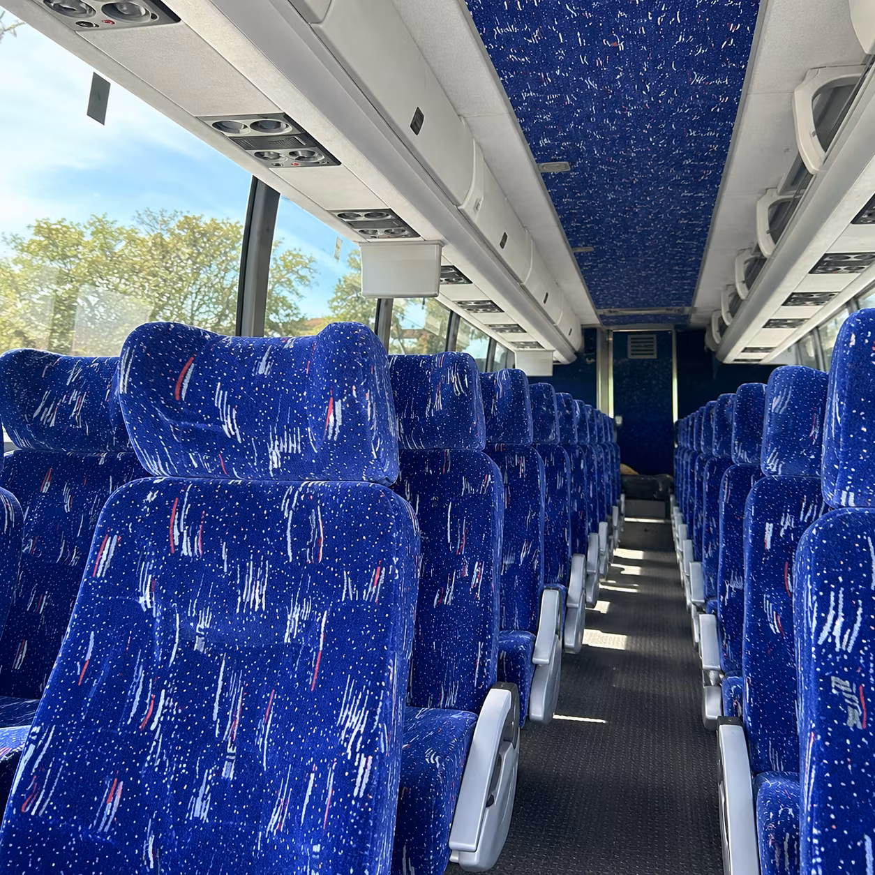 sunrise field trip charter bus rental
