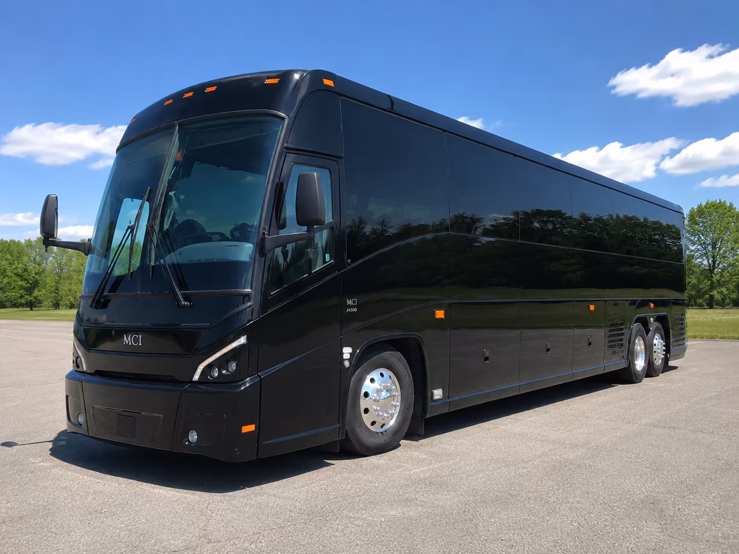 sunrise long distance charter bus rental