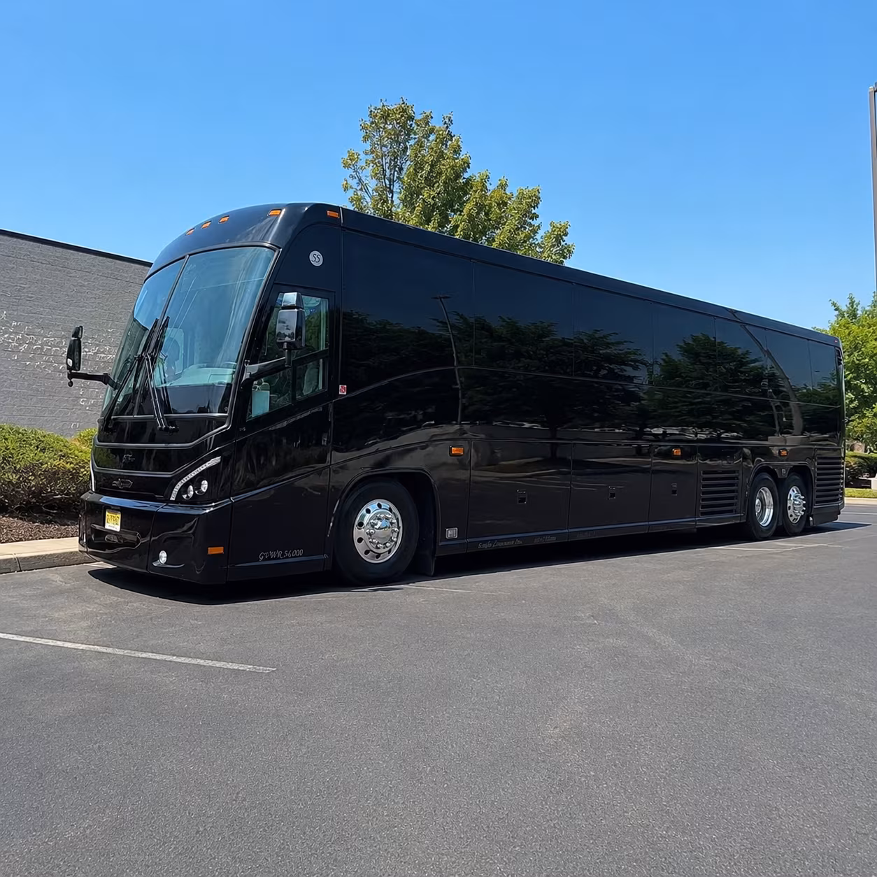 sunrise private event charter bus rental