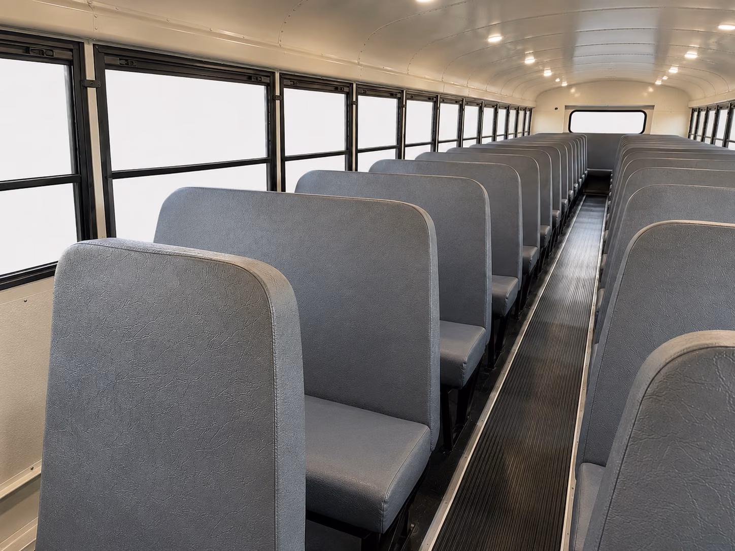 sunrise school bus inside